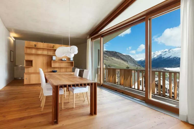 Faire repeindre les plafonds d'un chalet de montagne, Annecy, MDN Peinture